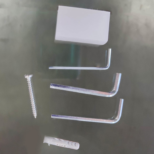 Душова перегородка Koer SR SP03-120x200-TR-01 Walk-In прозоре скло Easy Clean 8мм, хром (KR5398)