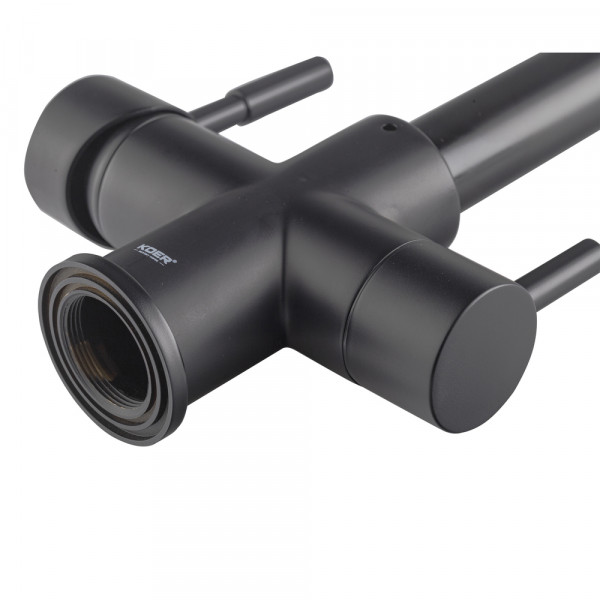 Змішувач для кухні Koer KB-72025-05 з виходом для питної води (вилив - пружина) (KR5015)