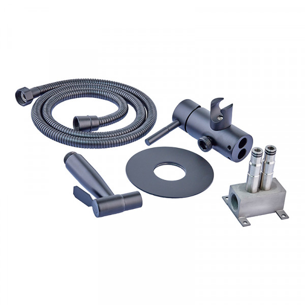 Змішувач для гігієнічного душу Mixxus SUS-333 Black (MI6036)