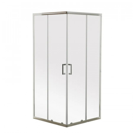 Душова кабіна без піддону Mixxus Premium DIVERSE SC02-90x90x195-TR Chrome прозоре скло 5мм (MI6861)