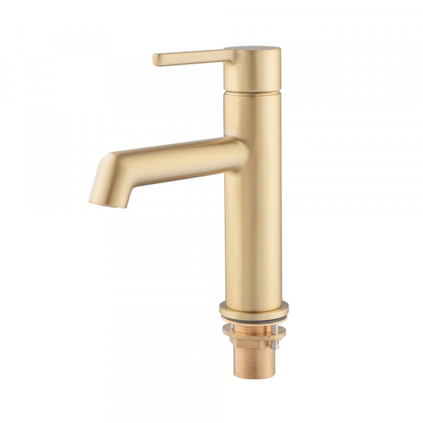 Смеситель для умывальника Koer KB-10029-12 Цвет матовое золото (KR5501)