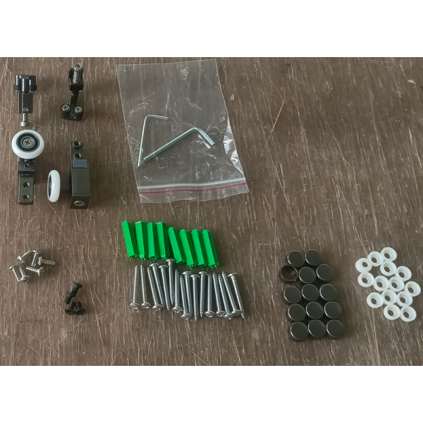 Душова кабіна без піддону Koer SR SC09-90x90x200-L-TR-07 прозоре скло Easy Clean 6мм Графіт (KR5685)