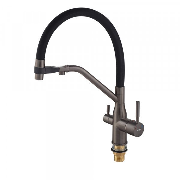 Змішувач для кухні MixxusPremium Gravity 021 GRAPHITE REFL.BLACK (MI6979)