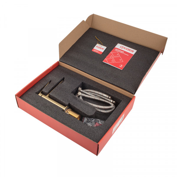 Змішувач для умивальника Koer KB-10028-12 (KR5291)