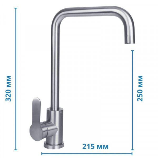 Змішувач для кухні Mixxus DAX-011-G (MI5991)