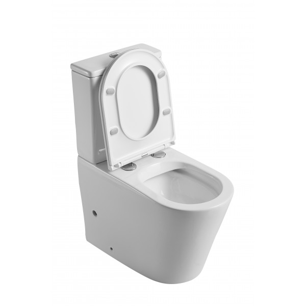 Унітаз-компакт Mixxus Premium Bevel-0402-R 670x390x880mm, система змиву RIMLESS (MP6474)