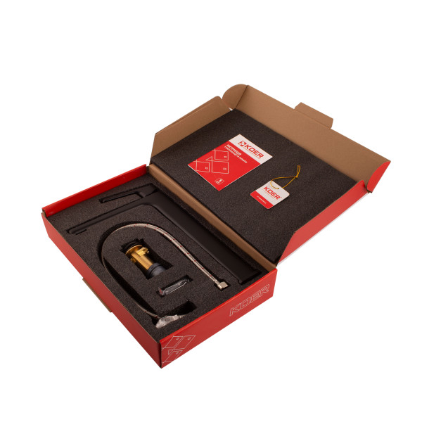 Змішувач для умивальника високий Koer KB-11031-05 (KR5434)