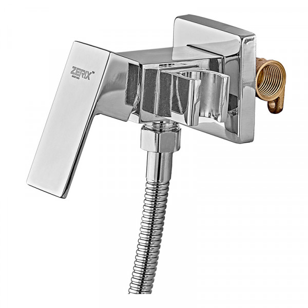 Змішувач для гігієнічного душу Zerix LEB9-123 (з лійкою) (ZX5571)