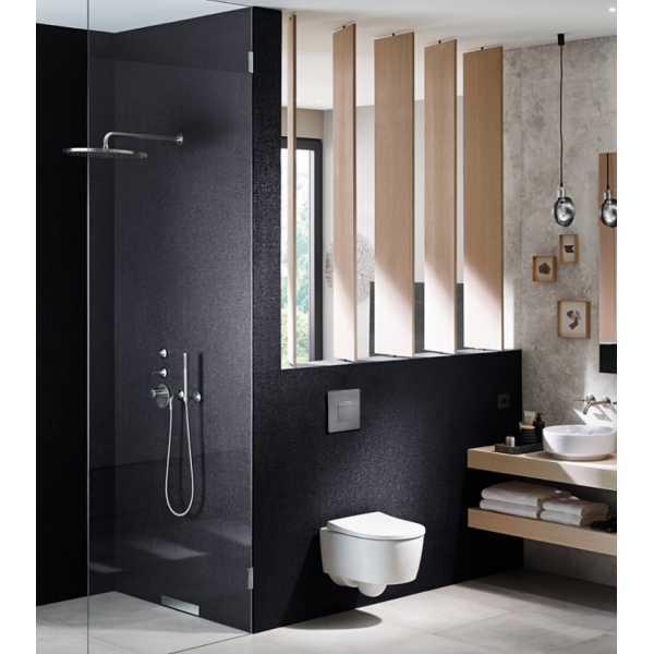 Інсталяція для підвісного унітазу Koer KT-0504-01 500x126x1150mm з панеллю змиву KT-0607-01 Хром (KR5348)