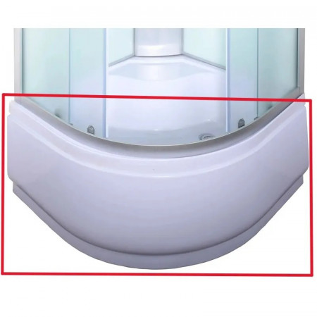 Панель до душового піддону високого Mixxus Strong ST02-90x90x40 напівкруглого (MI8311)