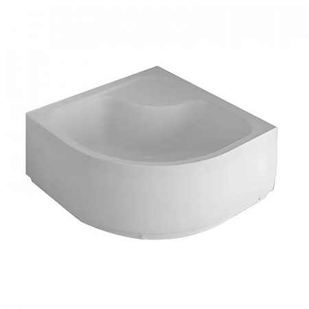 Душовий піддон високий Mixxus Strong ST01-90x90x40 з сифоном напівкруглий діаметр зливу 52 мм (MI8160)