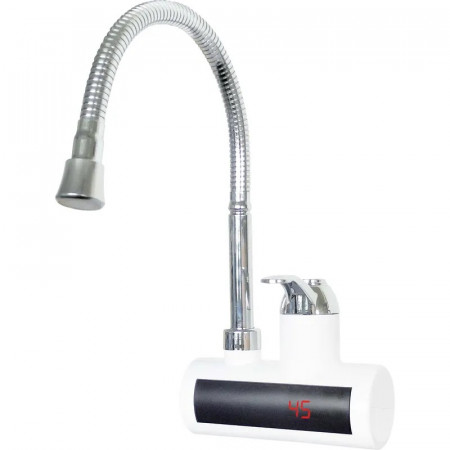 Водонагрівач Zerix ELW21-EFW 3 kW проточний, З ІНД. ТЕМП., на СТІНУ, РЕФЛ. вилив (ZX4702)