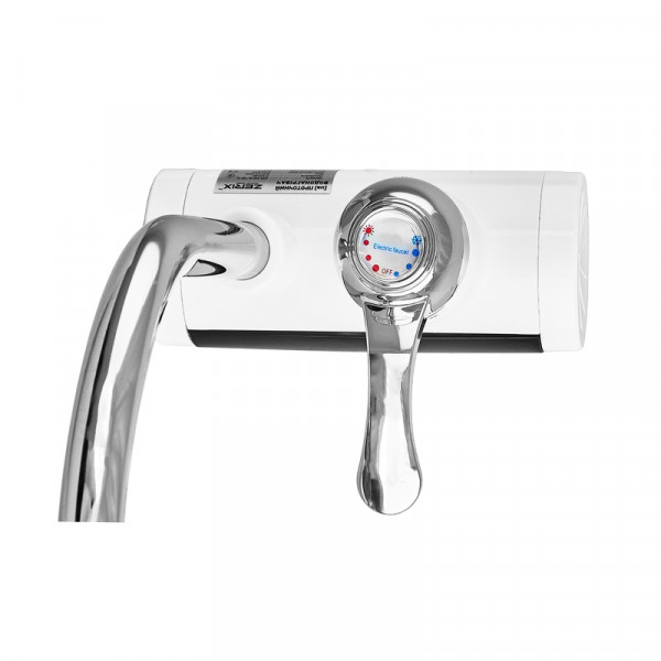 Водонагрівач 3,3 kW проточний, з індикатором температури, на мийку ZERIX ELW21-E (ZX3264)