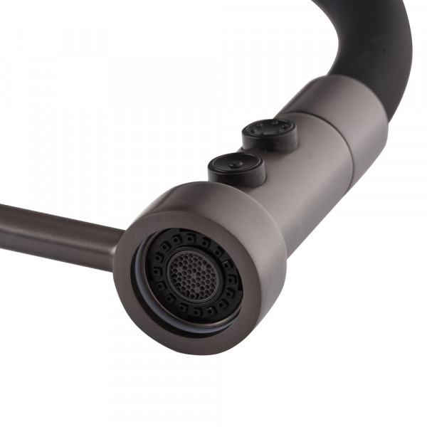 Змішувач для кухні Mixxus Premium Summer 017 GRAPHITE REFL.BLACK (MI6962)