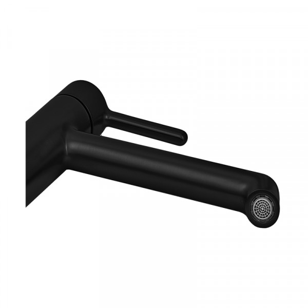 Змішувач для умивальника високий Koer KB-11029-05 Колір чорний (KR5488)