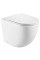 Унітаз підлоговий безбачковий Mixxus Premium ELLIPSE-0701-T1 570х365х410mm, система змиву TORNADO 1.0 (MP6593)
