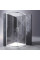 Душова кабіна без піддону Koer SR SC04-100x100x195-TR-01 прозоре скло Easy Clean 5мм, хром (KR5361)