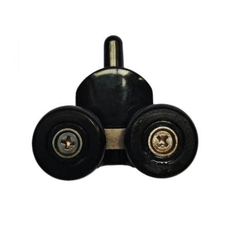 Ролики для душових кабін подвійні колеса MIXXUS PREMIUM ROLLERS SCP02-1 BLACK нижні (23mm для DIVERSE SC01,SC02,SD01) (MI7164)