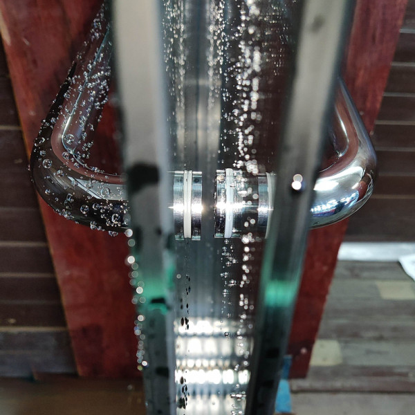 Двері в нішу Koer SR SD03-140x200-TR-01 прозоре скло Easy Clean 8мм, хром (KR5385)