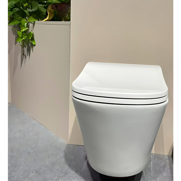 Унітаз підвісний ергономічний Koer TT-0102-T3 520x360x360mm система змиву TORNADO 3.0 (KR5616)