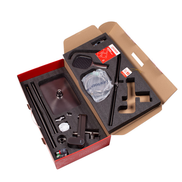 Душова колона зі змішувачем Koer KB-56030-07, 3 функції (KR5429)