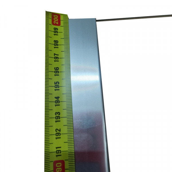 Душова кабіна без піддону Koer SR SC08-90x90x200-TR-01 прозоре скло Easy Clean 6мм, хром (KR5371)