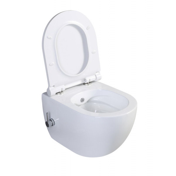 Унітаз-біде підвісний Mixxus Premium ELLIPSE-1301-R 500x365x350mm система змиву RIMLESS (MP6659)