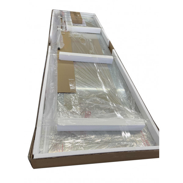 Двері в нішу Koer SR SD06-120x220-TR-01 прозоре скло Easy Clean 8мм, хром (KR5367)