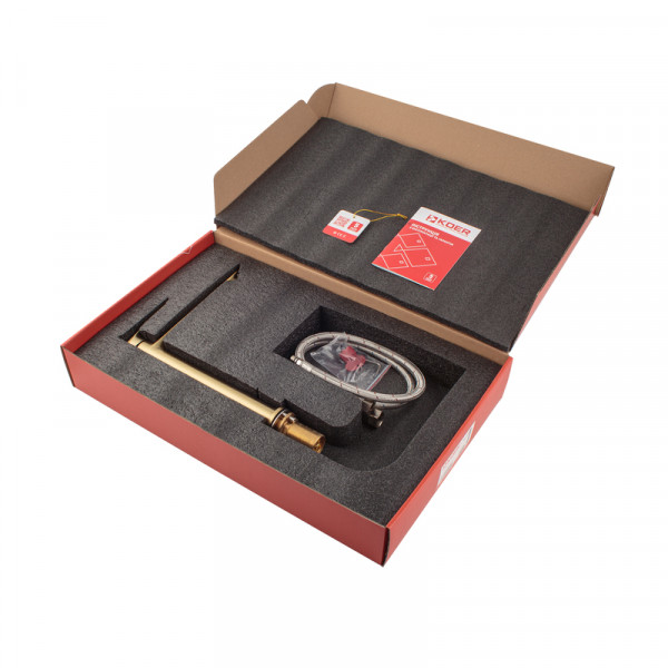 Змішувач для умивальника Koer KB-11028-12 високий (KR5295)