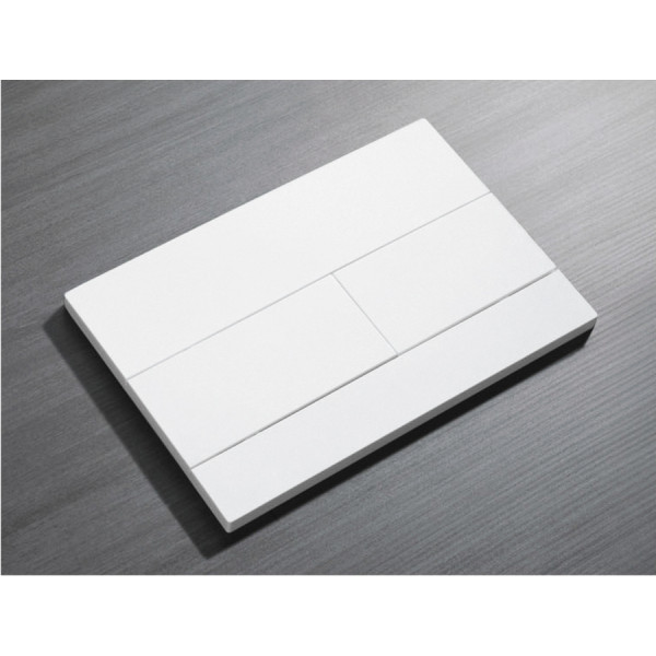 Панель змиву Koer KT-0603-03 240x160x10mm пластикова, кнопка лінійна (KR5318)