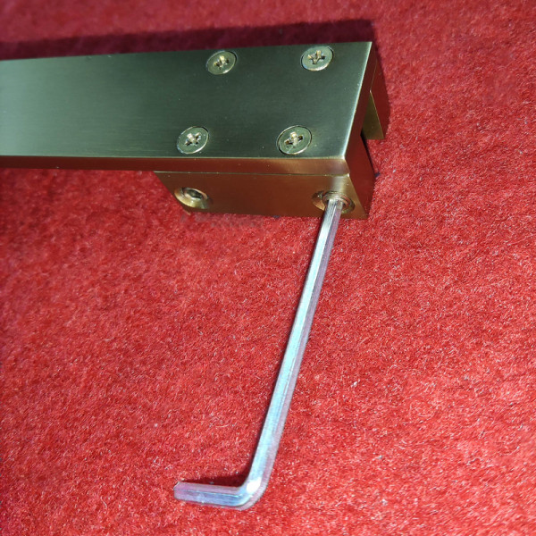 Душова перегородка Koer SR SP02-100x200-TR-12 Walk-In проз.скло Easy Clean 8мм, матове золото (KR5396)