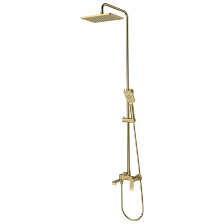 Душова колона зі змішувачем Mixxus Premium DALI 009-J Brushed Gold (MI6766)