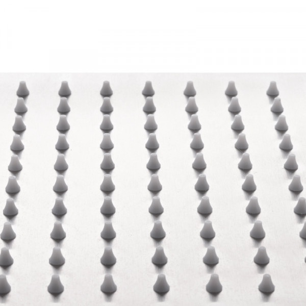 Лейка для душа потолочная Zerix LR70015-200 (нерж. сталь) (LL1632)