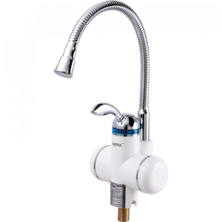 Водонагрівач Zerix ELW01-F 3 kW проточний, з РЕФЛЕКТОРНИМ виливом, на мийку (ZX3076)