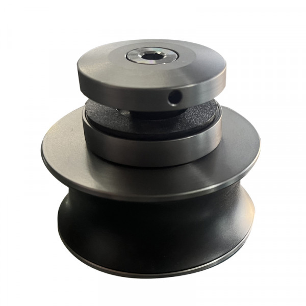 Двері в нішу Koer SR SD06-140x220-TR-07 прозоре скло Easy Clean 8мм, графіт (KR5369)