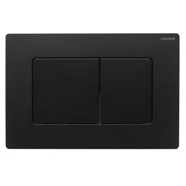 Панель змиву KOER KT-0602-05 пластикова, кнопка квадратна (KR5181)