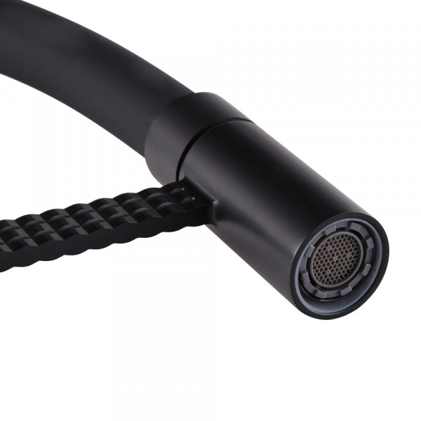 Змішувач для кухні Mixxus Premium Oliwer 017 BLACK REFL.BLACK (MI6966)