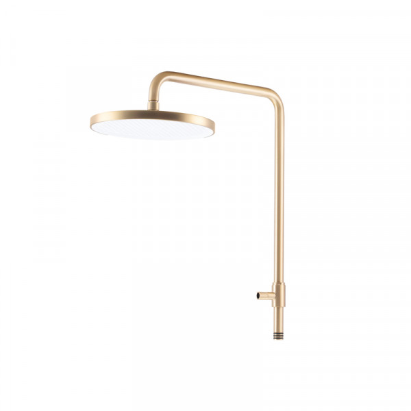 Душевая колонна со смесителем Koer KB-56029-12 3 функции, цвет матовое золото (KR5503)