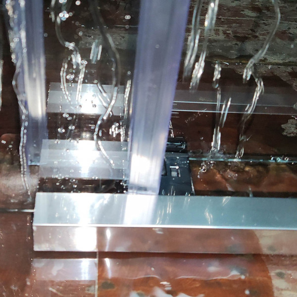 Двері в нішу Koer SR SD05-140x200-TR-01 прозоре скло Easy Clean 6мм, хром (KR5406)