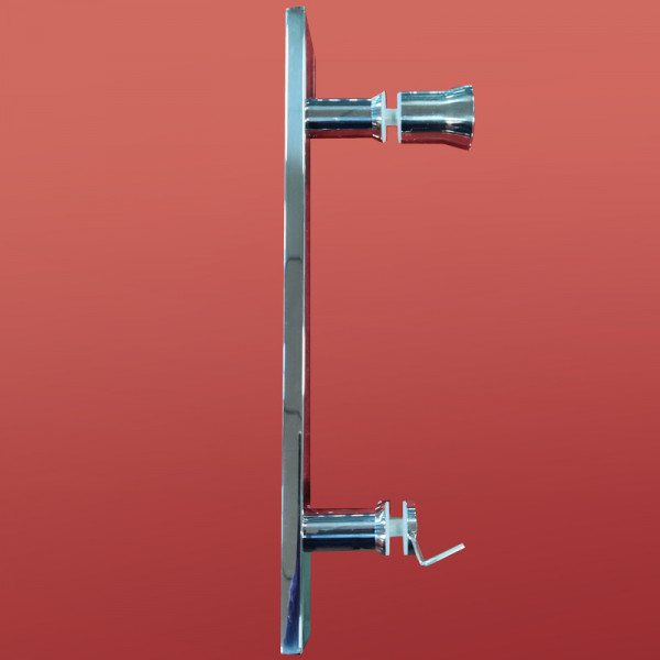 Двері в нішу Koer SR SD01-120x200-TR-01 прозоре скло Easy Clean 8мм, хром (KR5376)