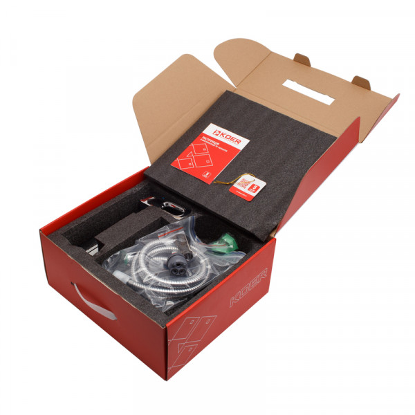 Змішувач для ванни Koer KB-41031-01 з коротким виливом (KR5436)