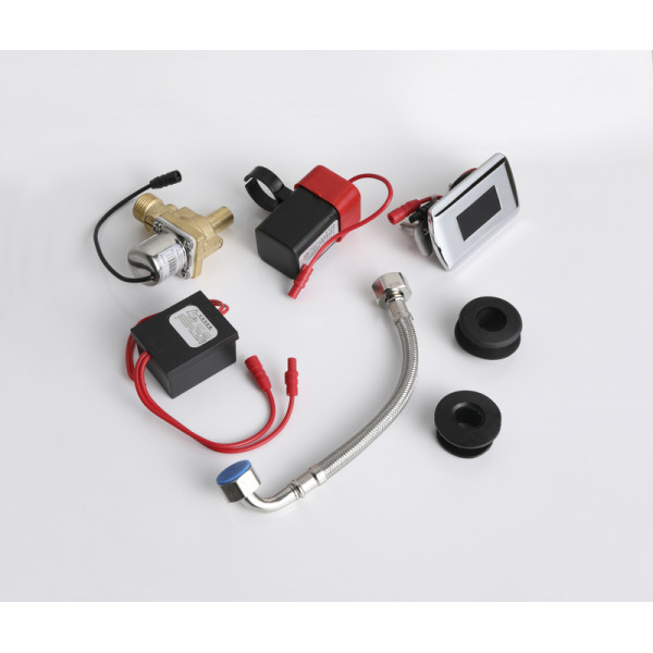 Пісуар підвісний Mixxus Premium BEVEL-1002 330x245x545mm з ІЧ-датчиком автоматичного змиву (MP6662)