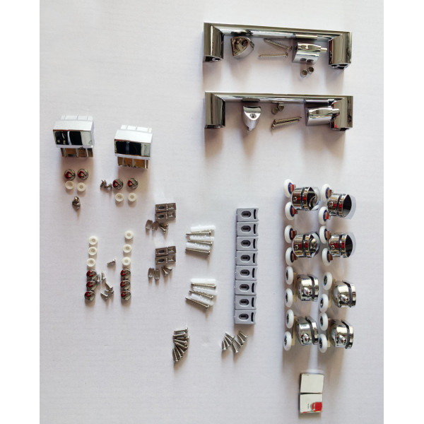 Душова кабіна без піддону Mixxus Premium DIVERSE SC02-90x90x195-TR Chrome прозоре скло 5мм (MI6861)