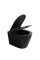 Унітаз підвісний Mixxus Premium BEVEL-0304-T1 BLACK 480x360x360mm сист. змиву TORNADO 1.0 (MP6677)