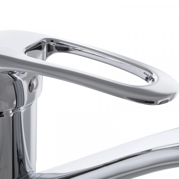 Змішувач для умивальника Haiba Cosmos 555 (15 см) (HB0794)