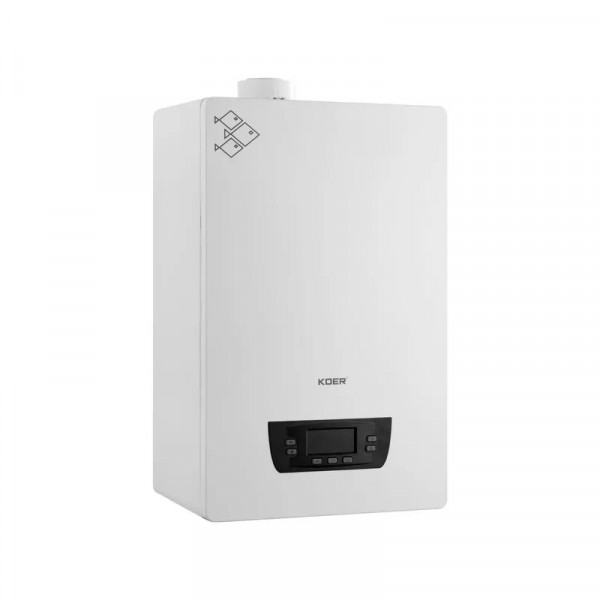 Котел газовий настінний конденсаційний KOER KCH.G0324 TF Condens двоконтурний 24 кВт (KR5661)