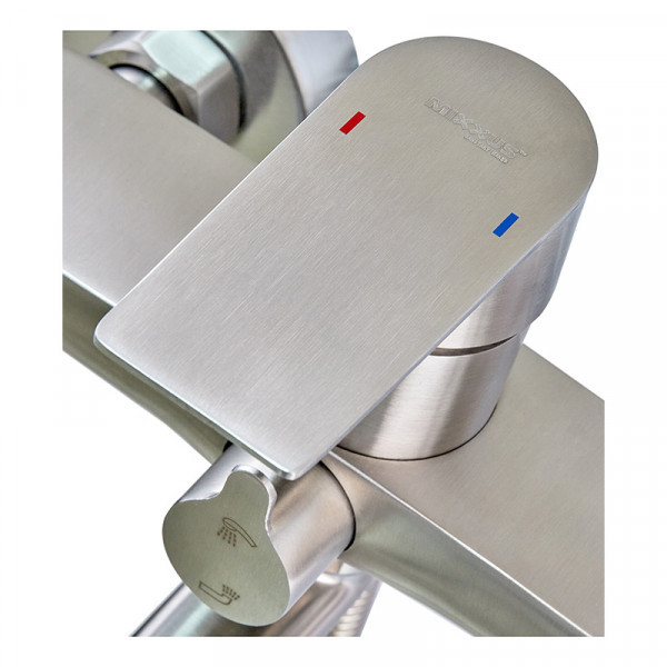 Змішувач для ванни Mixxus WEL-006 (Euro) (нерж. сталь) (MI6227)