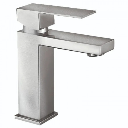 Змішувач для умивальника Mixxus KUB-001-Heavy з нерж. сталі SUS304 (важкий) (MI6347)