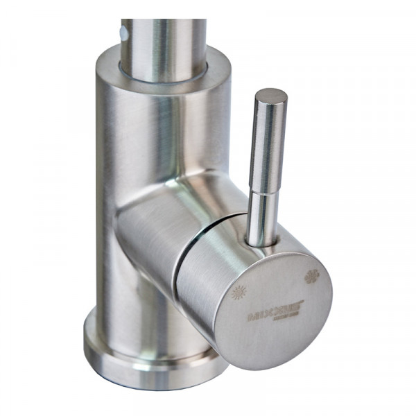 Кухонний змішувач з висувною лійкою Mixxus SUS 014-B (SS0023)