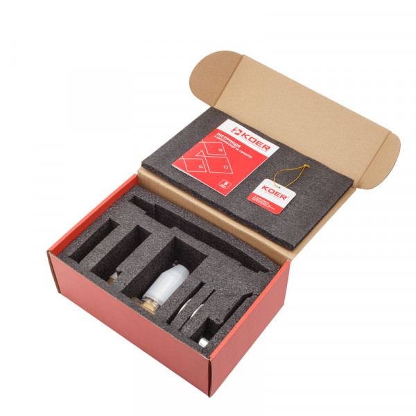 Змішувач для умивальника Koer KB-16028-01 вбудований (KR5297)